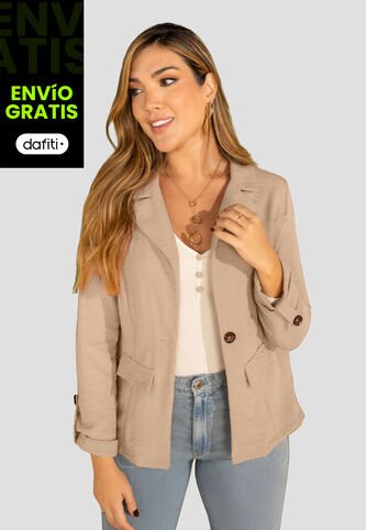 Blazer Mujer Latte Mp 108305 MP