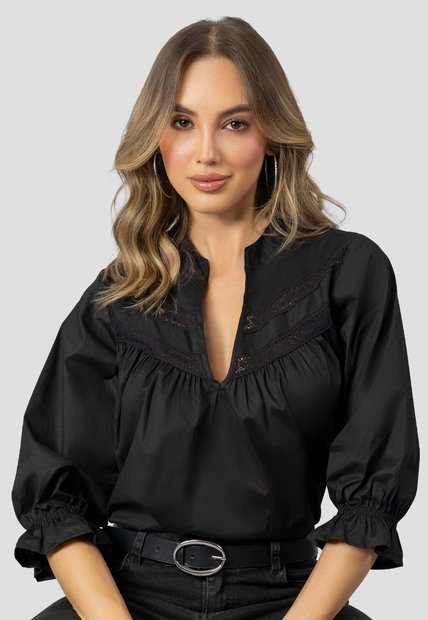 Blusa Mujer Negro Mp 113006