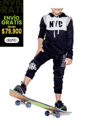 Conjunto Negro Blanco MP MP