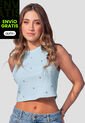 Blusa Mujer Azul Baby Mp 107855 de MP