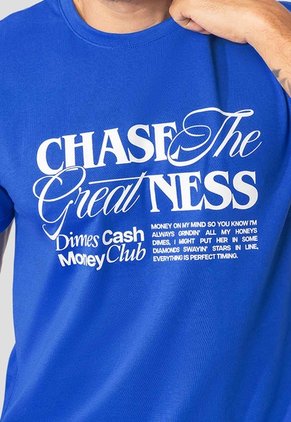 Camiseta Hombre Azul Eléctrico Mp 115020