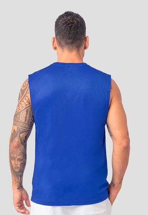 Camiseta Hombre Azul Eléctrico Mp 353