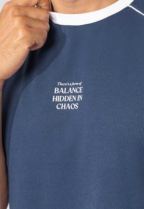 Camiseta Hombre Azul Profundo Mp 115187