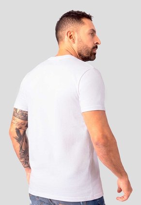 Camiseta Hombre Blanco Mp 115021
