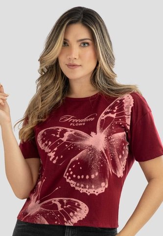 Camiseta Mujer Merlot Mp 113882 MP