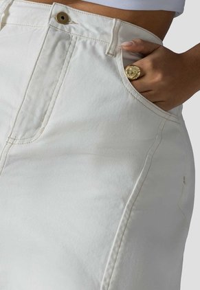Pantalón Mujer Marfil Mp 115019