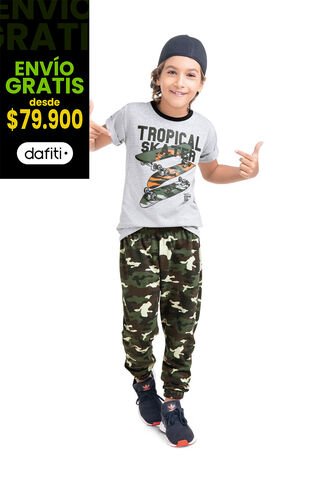 Conjunto Niños Infantil Estampado MP MP