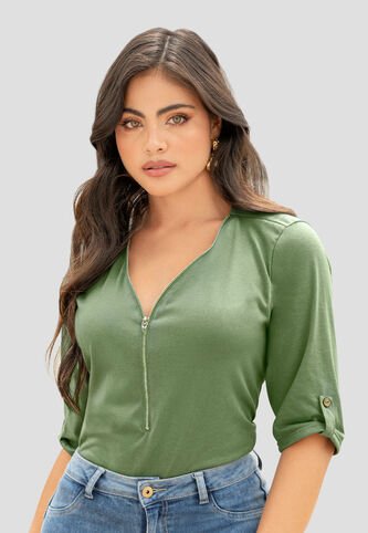 Blusa Mujer Aceituna Mp 110678 MP