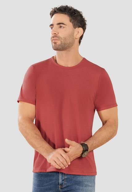 Camiseta Hombre Rojo Mp 103889