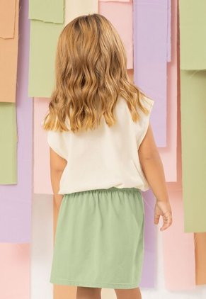 Vestido Paq X2 Infantil Femenino Bicolor Mp 108196