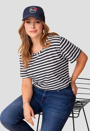 Camiseta Mujer Estampado Mp 112019