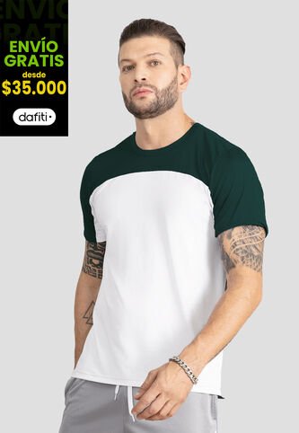 Camiseta Hombre Verde Mp 101108 MP