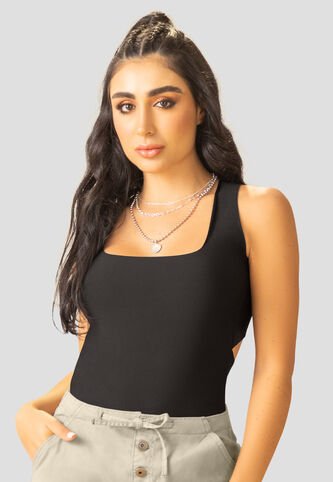 Body Mujer Negro Mp 107779 MP