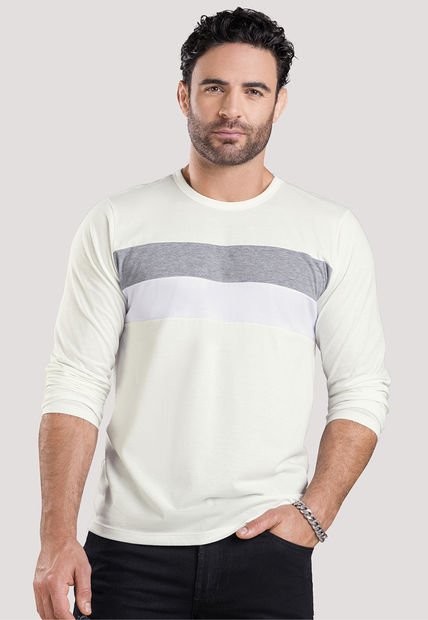 Camibuzo Hombre Marfil Mp 5253
