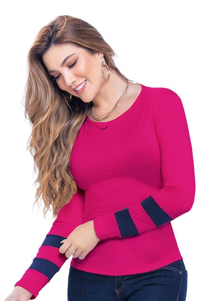 Camibuzo Mujer Fucsia Mp 32694