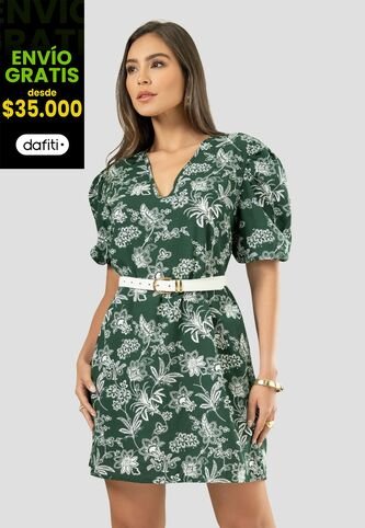 Vestido Mujer Estampado Mp 112594 MP