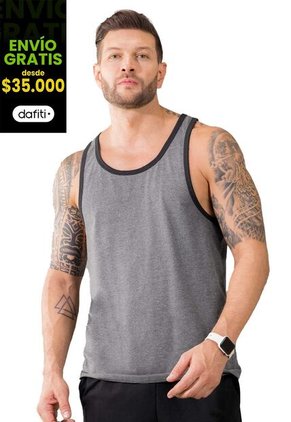 Camisilla Hombre Negro Mp 1944