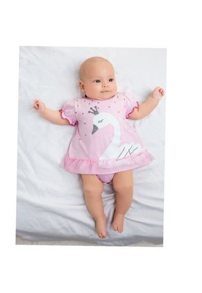 Mameluco Bebe Femenino Rosado MP