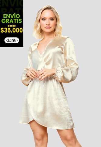 Vestido Mujer Blanco Mp 104216 MP