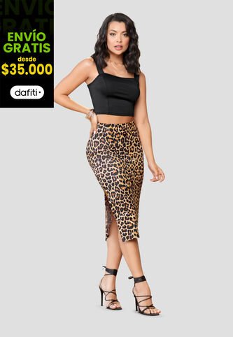 Conjunto Mujer Animal-Print Mp 104362 MP