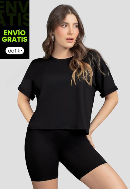 Conjunto Mujer Negro Mp 110978