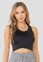 Crop Top Mujer Negro Mp 100130 de MP