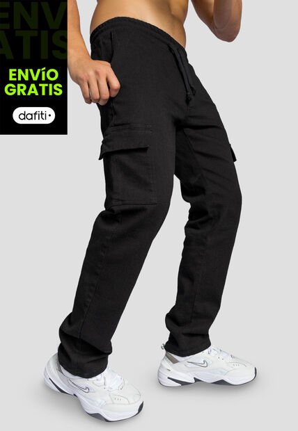 Jogger Hombre Negro Mp 111057