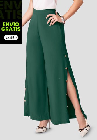 Pantalón Mujer Verde Pino Mp 111276 MP