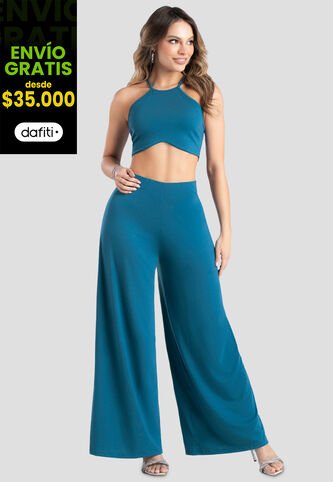 Conjunto Mujer Azul Petroleo Mp 102857 MP