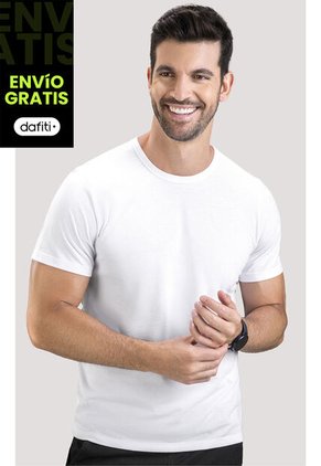 Camiseta Paq X2 Hombre Multicolor Mp 5022