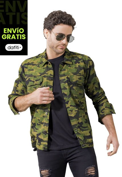 Chaqueta Hombre Verde Mp 947