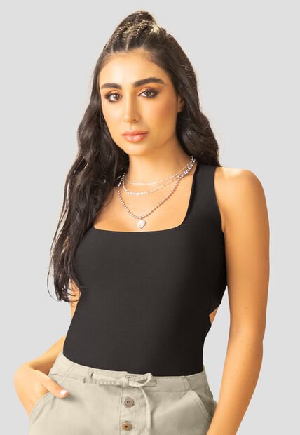 Body Mujer Negro Mp 107779
