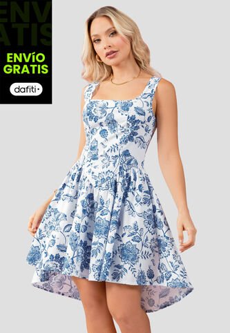 Vestido Corto Mujer Estampado Mp 111270 MP