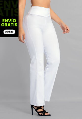 Pantalón Mujer Blanco Mp 108354 MP