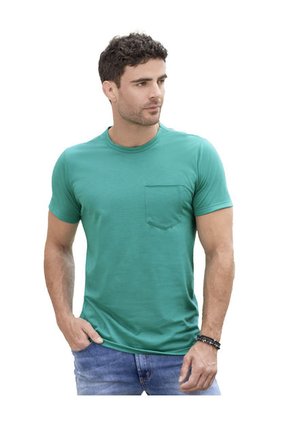 Camiseta Hombre Verde Mp 78120