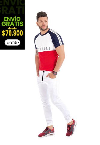 Jogger Para Hombre Blanco MP MP