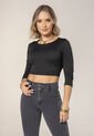 Crop Top Mujer Negro Mp 7232 de MP