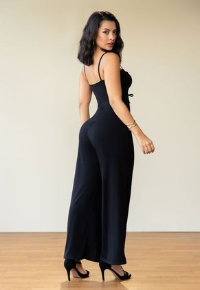 Enterizo Largo Mujer Negro Mp 104211