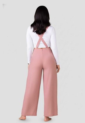 Overall Largo Mujer Rosa Mp 100296