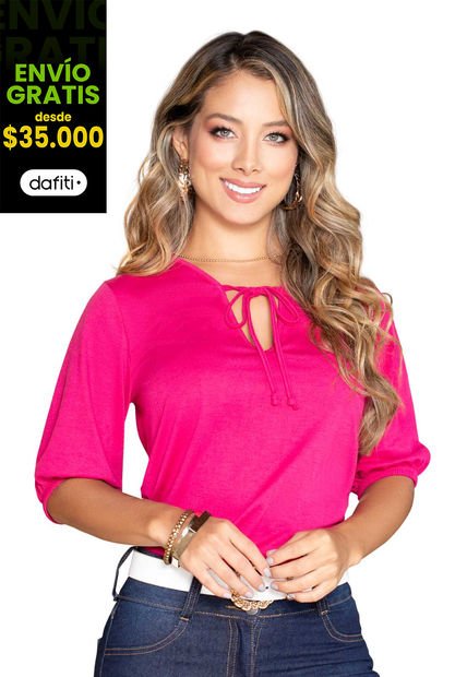 Blusa Mujer Fucsia Mp 859