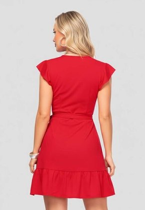 Vestido Corto Mujer Rojo Mp 106852