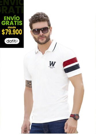 Polo Adulto Masculino Marfil Marketing  Personal MP