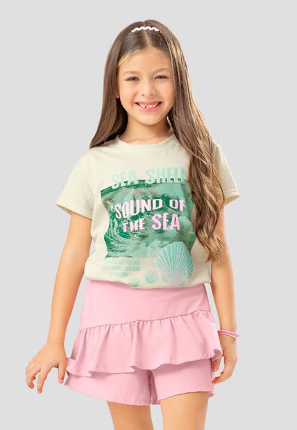 Conjunto Infantil Femenino Bicolor Mp 108164