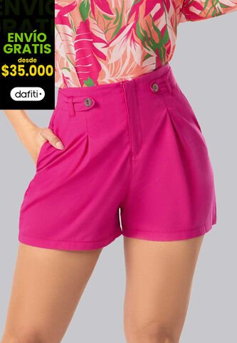 Short Mujer Fucsia Mp 100062 MP