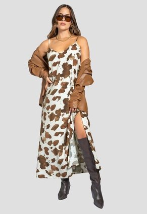 Vestido Mujer Estampado Mp 113248