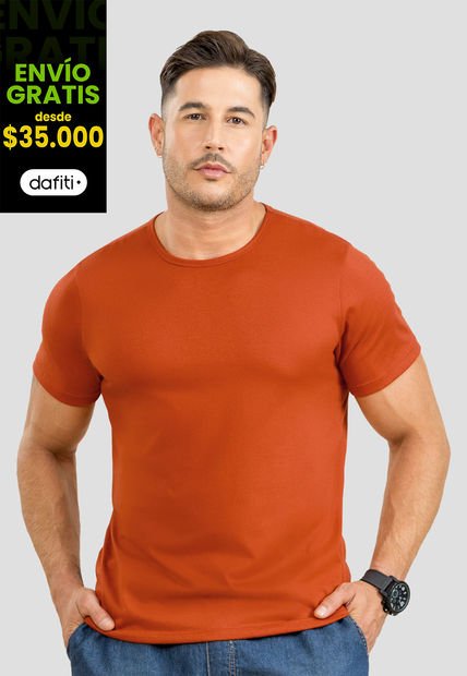 Camiseta Paq X2 Hombre Multicolor Mp 107008