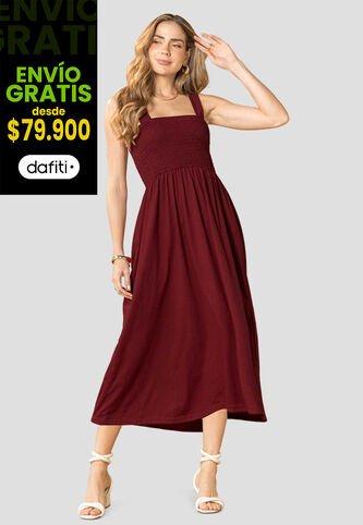 Vestido Corto Mujer Merlot Mp 114423 MP