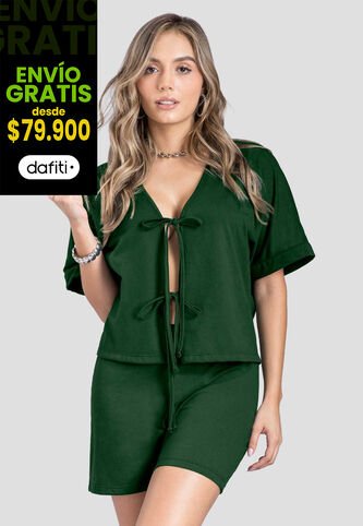 Conjunto Mujer Verde Pino Mp 114428 MP