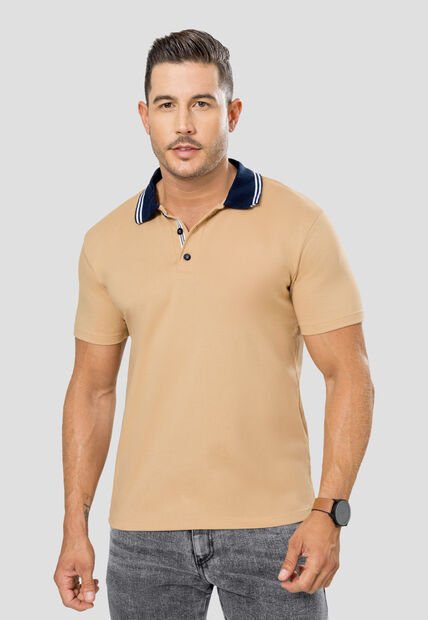 Polo Hombre Caramelo Mp 7098