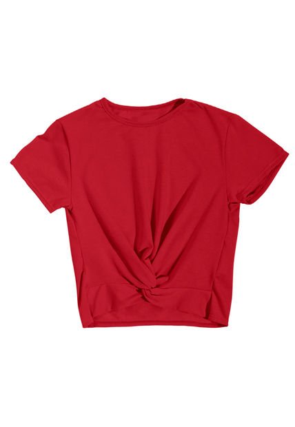 Camiseta Infantil Rojo Mp 92839